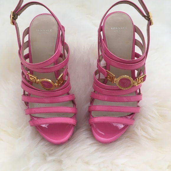 Versace Medusa Wedges - Picture 2 of 7